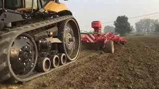 Letto di semina pronto con un solo passaggio con Kverneland CTC