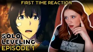 TRAPPED!! | Solo Leveling E1 | First time REACTION