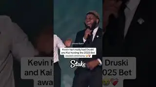 Kevin hart really had Druski and Kai hosting the 2025 Bet award ceremony 😭❤️&zwj;🩹#kaicenat #kevinhart