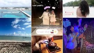 private island, white out party, and observation lounge chats | ncl joy cruise trip vlog | day 6