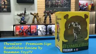 ThreeZero Bumblebee DLX Premium Size Version Review by Beaman ToysTV