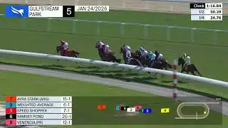 Gulfstream Park January 24, 2026 Race 5