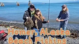 Homer, Alaska Beach Fishing，Secret Bait，7.2025 | 阿拉斯加荷码镇海钓，私密鱼饵