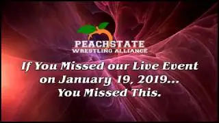 Peachstate Wrestling Alliance - Ace Haven will put his career on the line February 2, 2019