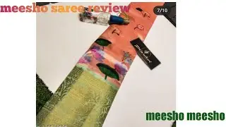 #messho#trending saree#unboxing video#quality 👌#725rs