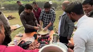 Campus me free time me banaya chokha baati lunch  😋 #campusvibes #food #polytechnic 