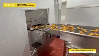 TCA automatic chicken nuggets making machine burger patty production line