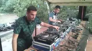 Recycle Duo (4Decks+2Mixers+Live)  @ ECO FESTIVAL 2015 / WoodShock Camp Stage