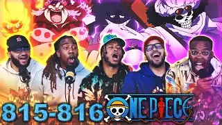 BROOK VS BIG MOM! One Piece Eps 815/816 Reaction