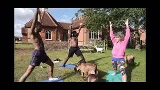 NLE Choppa and Jidion do GOAT YOGA in Europe!