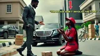 POOR DELIVERY GIRL HITS CEO&rsquo;S LUXURY CAR BY ACCIDENT &mdash; HIS NEXT MOVE LEFT HER IN TEARS #folktales 
