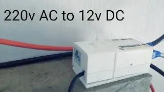 220v AC to 12v DC POE Adaptor Conversion
