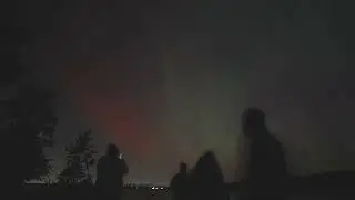 Aurora Borealis with group observing at Rooster Rock State Park May 11th 2024
