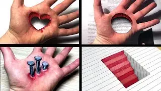 THIS MAKEUP ARTIST IS A MASTER OF BODY PAINT ILLUSIONS