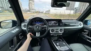 Driving Mercedes G-Class Electric 2025 - No Comment!