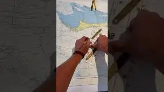 Chart work is important to learn. #maritime #maritimesafety #nauticalcharts