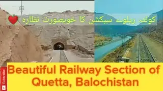 Beautiful Railway section Quetta Balochistan #pakrailway #railfan #railwaylovers #indiarail