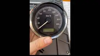 Harley-Davidson dashboard repair mi/km. Перевод с миль на км, замена шкалы приборной панели.