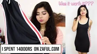 I Spent 14000 Rs On Zaful.com!!😱Was it worth it?? | HUGEEE Zaful Try On Haul