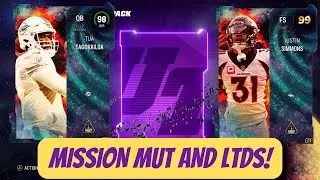 MISSION MUT PACKS AND TVPS FOR 99 OVERALL LTD JUSTIN SIMMONS & 98 OVR TUA | MADDEN 23 ULTIMATE TEAM