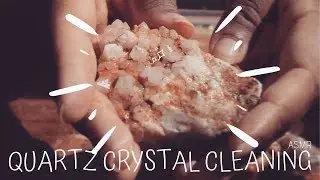 Crystal Cleaning ASMR (with Ambient Music)
