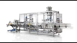 Monobloc for Jerry Can and Canister linear filling, nitrogen drop and capping