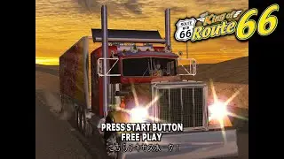 Flycast | The King of Route 66 4K UHD | Sega Naomi 2 Emulator PC Gameplay