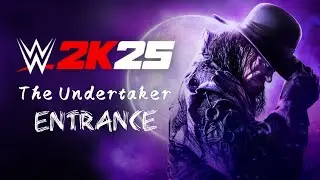 WWE 2K25 - THE UNDERTAKER - FULL ENTRANCE - WRESTLEMANIA 41 - CONCEPT - 60 FPS. #wwe2k25