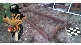 UPDATE :  PROJECT LOW BUDGET RAT ROD : Home Made Model-A  Frame with Suicide Perch NOW HOME 