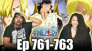 Sanji Vinsmoke 😱😱 One Piece Reaction Episode 761 762 763 | Op Reaction