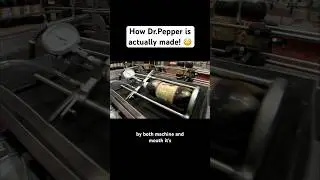 How Dr.Pepper is actually made! 😳 #drpepper #drpepperdedication