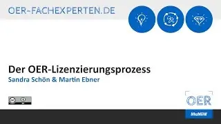 Der OER-Lizenzierungsprozess #OERexp