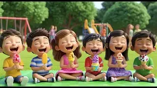 Fruit Ice Cream & Sharing is Fun! | Fun Food & Sharing Song for Kids | Nursery Rhymes & Kids Songs