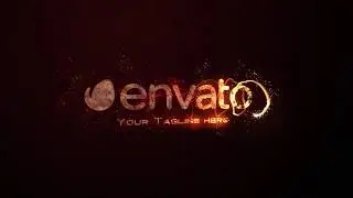 #Tsmem After Effects Intro Templates - fire logo reveal