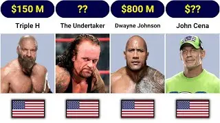 Richest WWE Wrestlers in USA 2023