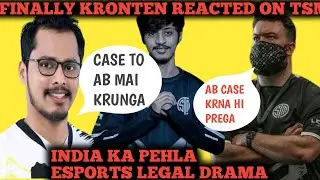 INDIA KA PEHLA ESPORTS LEGAL DRAMA, FINALLY KRONTEN REACTED ON TSM MATTER, TSMSHADOW, TSM, SHADOW,