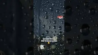 Relaxing heavy rain sounds for deep sleep. #Shorts  #Rain #ASMR #Sleep #Satisfying  #youtubeshorts