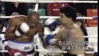 Pugilista Hilton Santos - Nocaute!