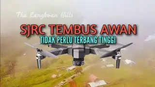 detik-detik drone sjrc terbang menembus awan || breaking through the clouds, crazy flight bravo sjrc