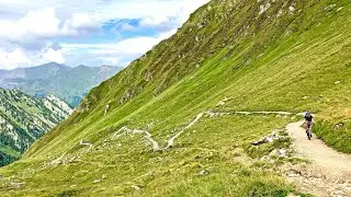Mountain Biking The Tuxerjoch Trail | Hintertux, Austria