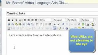 How to link to websites on a wiki