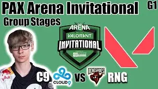 Cloud 9 vs Renegades Game 1 - Groups | PAX Arena Valorant Invitational | Valorant Ignition Series