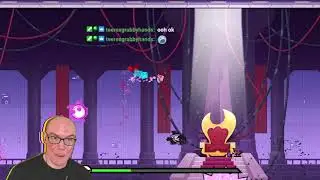 Defeating 'The Lab' Boss - Super Meat Boy Forever