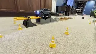 3D Printed Obstacle Course for the TRX4m 🪨🚧🚩🏞️
