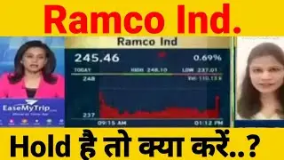 Ramco Ind. Share Today LATEST News  | Ramco Ind Share Today Latest Update  |