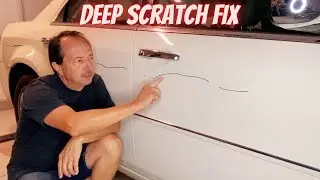Deep Scratch in Your Car Paint? Fix it yourself.