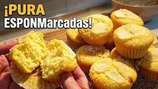 PREPARA EN MINUTOS ESTAS MAGDALENAS DE YOGURT PARA LA MERIENDA. Receta muy fácil¡¡¡¡