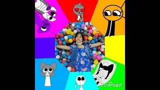 8 color #bispaintz #fpe #sprunki #dandyworld #kinitopet #cluckys #zoonomaly #banban #fnaf #shorts