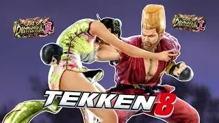 Как Азусена уничтожает игроков божественного ранга в Tekken 8!