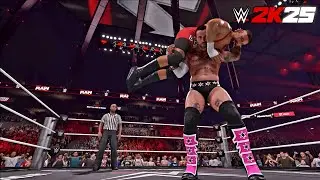 WWE 2K25 – CM Punk vs Bron Breakker | World Heavyweight Championship Match: RAW Netflix Special